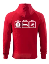 Eat sleep run čtverce