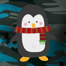 Tučňák se šálou