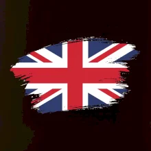 Britská vlajka roztrhaná