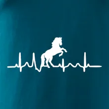 Ekg kůň ikona