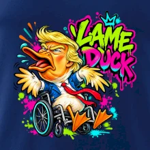Trump lame duck graffiti