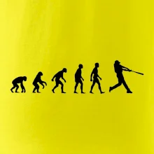 Evoluce baseball pálkař odpal