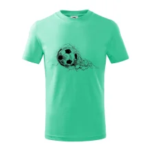 Fotbalový míč - kresba tužkou