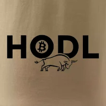 Hodl, nápis a býk