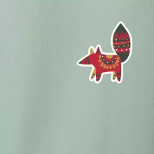 Folklor na prsu liška