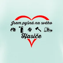 Jsem pyšná na svého hasiče