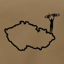 Cyklistka - Mapa ČR