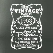 Vintage Etiketa - 1963