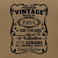 Vintage Etiketa - 1984