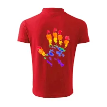 LGBT hand print