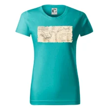 Mapa Báňské dráhy z Moravské Ostravy do Doubravy