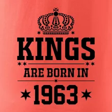 Kings are born in 1963