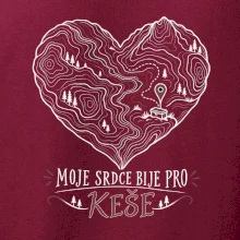 Moje srdce bije pro keše topografické srdce