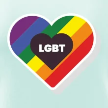 LGBT srdce duhové