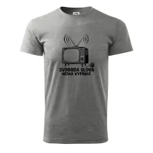 Svoboda slova nemá vypínač retro televize