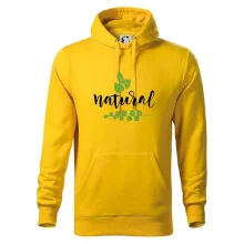 Natural - nápis v listech