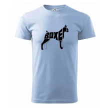 Boxer nápis v těle Boxer nápis v těle