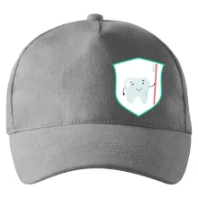 Zoubek na prsu - zubní kartáček