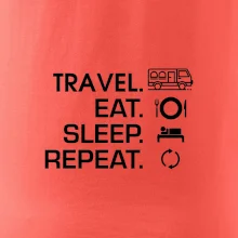 Eat sleep travel - Van
