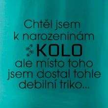 Chtěl jsem dostat k narozeninám kolo