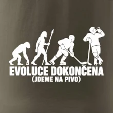 Hokejová evoluce jdeme na pivo