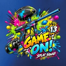 Barevná exploze game on paintball