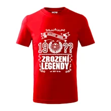Zrození legendy - pro všechny - vlastní letopočet Zrození legendy - pro všechny - vlastní letopočet