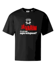 Já vařím - tvoje superschopnost? rovný nápis