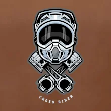 Cross rider písty helma