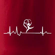 EKG moderní gymnastika stuha