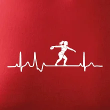 EKG hod diskem