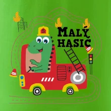 Malý hasič - auto a dinosaurus