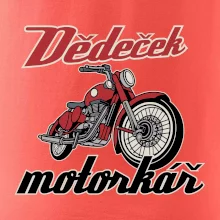 Dědeček motorkář Dědeček motorkář