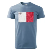 Vlajka Malta okousaná