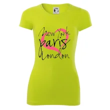 I love NYC Paris London