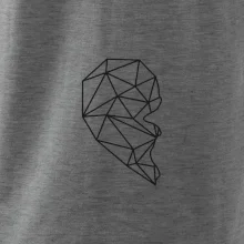 Párovy motiv srdce geometrie - ONA