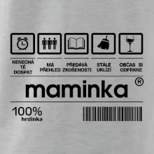 Čárový kód Maminka