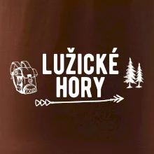 Lužické hory nápis