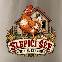 Slepičí šéf velitel kurníku