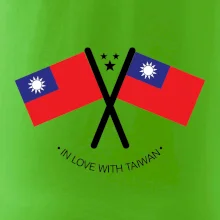 In love with Taiwan - vlajky