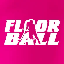Floorball nápis rovný