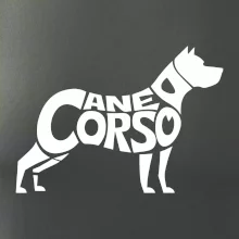 Cane corso nápis v těle