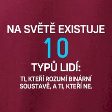 Na světě existuje 10 typů lidí
