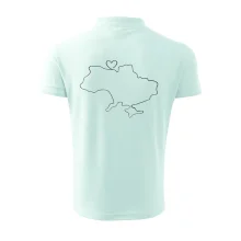 Mapa Ukrajiny - srdce