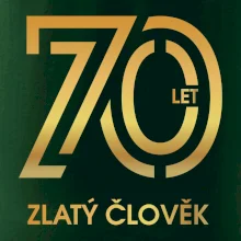 70 let zlatý člověk