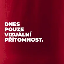 DNES POUZE VIZUÁLNÍ PŘÍTOMNOST.