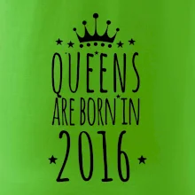 Queens are born in 2016