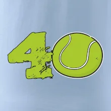Tenis kulaté narozeniny 40