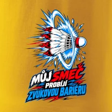 Badminton smeč a zvuková bariéra