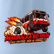 Maximálka 80 km h jako ve formuli 1